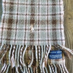 NWOT Ralph Lauren Wool Scarf